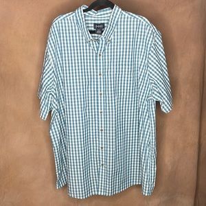 Harbor Bay Men's 2XL Short Sleeve Button Down Shirt - LIKE NEW CONDITION